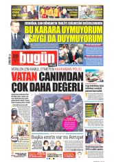 Bugun Gazetesi 18 Nisan 2016 Gazete Manşetleri