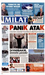Milat Gazetesi 18 Nisan 2016 Gazete Manşetleri