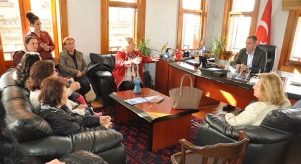 AYKEP'li Kadınlar Sıkıntılarını Belediye Başkanına İlettiler