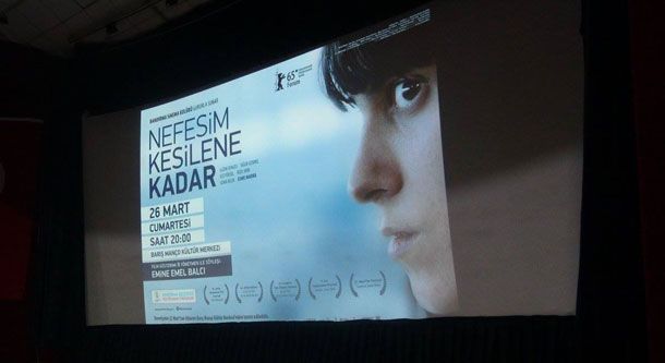 Bandırma Sinema Kulübü`nden Nefesim Kesilene Kadar Filmi