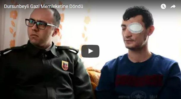 Diyarbakır'da Yaralanan Gazimiz İlçemize Döndü