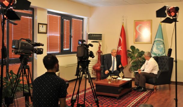 Kanal Avrupa Televizyonundan Üniversitemiz Rektörü Prof. Dr. Kerim Özdemir`e Ziyaret