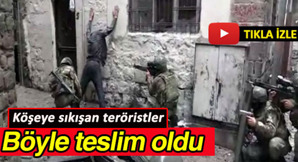 Teröristlerin Teslim Olması ve Çatışmalar [TSK Video]