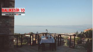 Altınoluk Çeşmeli Konak Otel Teras Manzarası