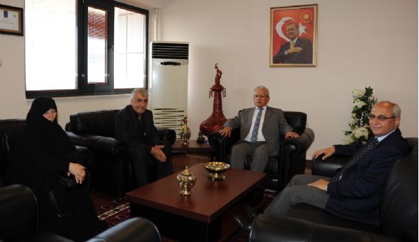15 Temmuz Şehidimiz Burak Cantürk`ün Ailesinden Üniversitemize Ziyaret