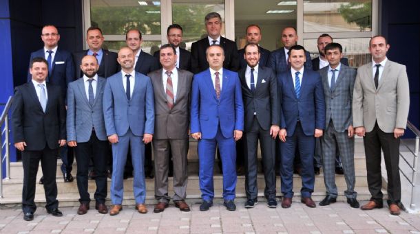Abhazlar’dan Başkana Teşekkür Ziyareti