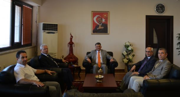 Balıkesir Valisi Ersin Yazıcı`dan, Üniversitemiz Rektörü Prof. Dr. Kerim Özdemir`e İade-i Ziyaret