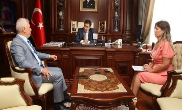 Başkan Bozbey Vali Küçük’e Misi ve Gölyazı projelerini anlattı