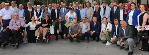 Başkan Yılmaz'dan Darülaceze'ye ziyaret