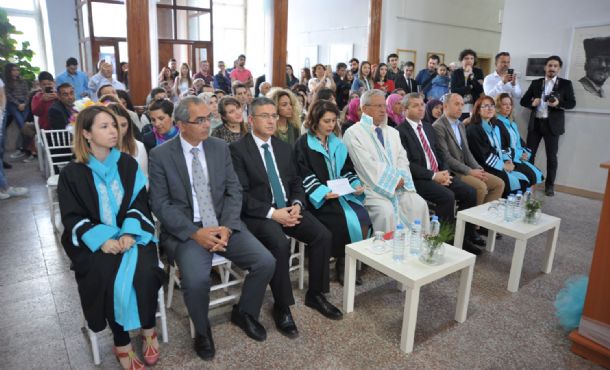 BAUN Güzel Sanatlar Fakültesinde Mezuniyet Sevinci