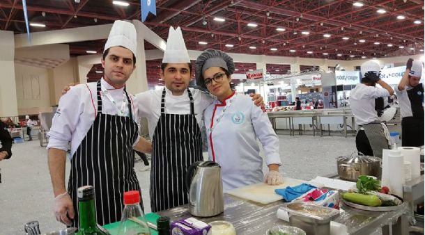 BAUN`lu Mutfağın Ustalarından Altın Kep Yarışmasında İki Derece Birden Geldi
