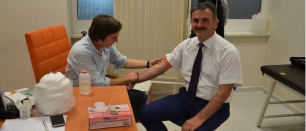 Belediye Personeli Sağlık Taramasından Geçti