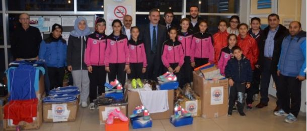Belediye Spor’da Malzeme Sevinci