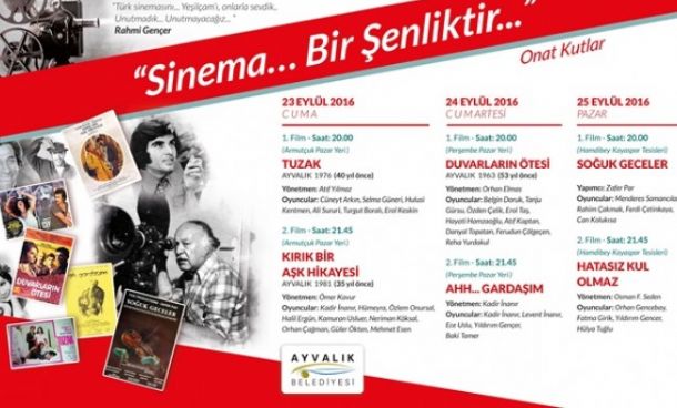 Beyaz Perde Ayvalık Sokakları’nda