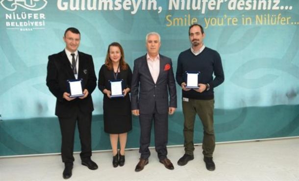 Bozbey öneri veren personeli ödüllendirdi