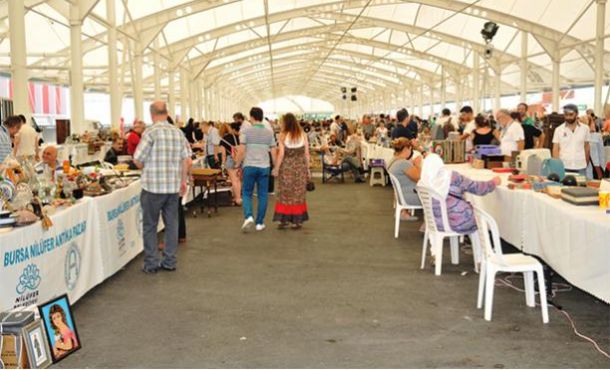Bursa’nın ilk antika pazarı Nilüfer’de