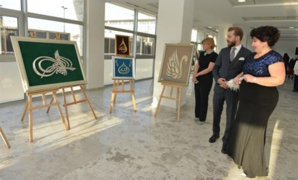 Çiviyle telin aşkı bu sergide