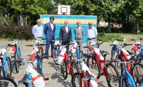 Denetimli Serbestlik’ten yararlanan gençlere bisiklet