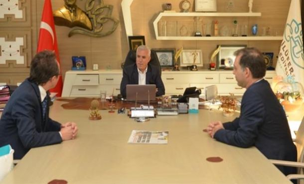 Depresyon tedavisine ilişkin buluşlarını Bozbey ile paylaştılar
