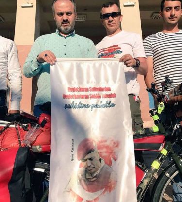 Diriliş Kupasında Dostum Bisikletçileri Pedal Çevirdi