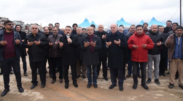 Dursunbey Yeni TOKİ’nin Temeli Atıldı