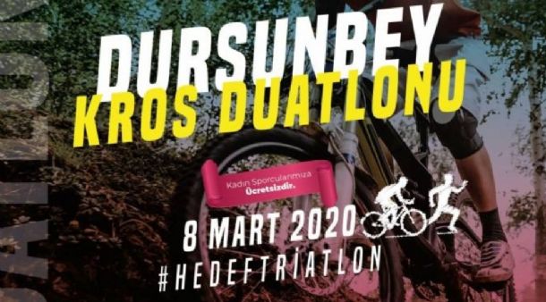 Dursunbey’de Kros Duatlon Heyecanı