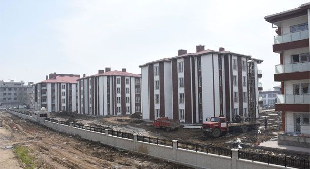 Düzce`de Kentsel Dönüşüm Çalışmaları Devam Ediyor