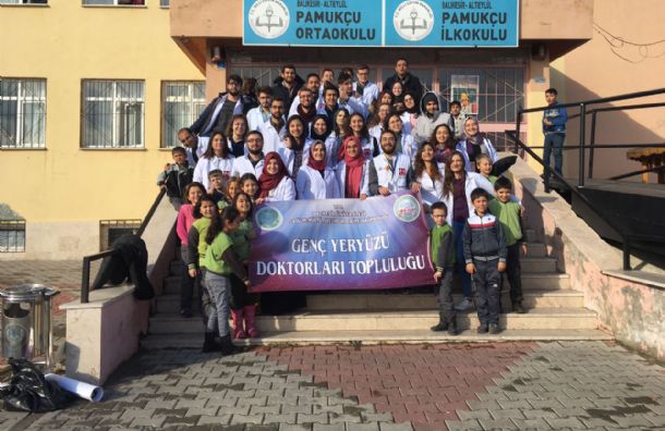 Genç Yeryüzü Doktorları Topluluğundan Anlamlı Etkinlik