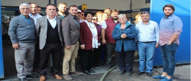 Karatay Gemlik`te Zeytinyağı İçti