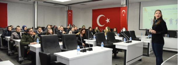 Karesi Belediyesi personeline iş sağlığı ve güvenliği eğitimi