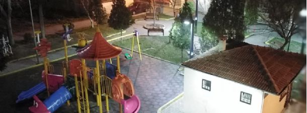 Karesi’de parklar ışıl ışıl