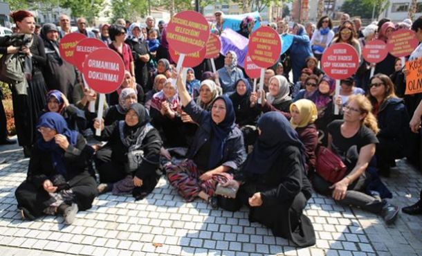 Kayapalılar Katı Atık Tesisi direnişini sürdürüyor