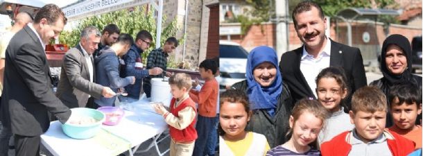 Kırsala tatlı ziyaret