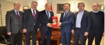 Efkan Ala Gemlik Belediyesini Ziyaret Etti