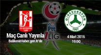<strong></strong>Giresunspor Balıkesirspor maçı 4 Mart 2016 19:00'da sitemizden izlenecektir. Giresunspor Balıkesirspor maçı hangi kanalda, Giresunspor Balıkesirspor maçı izle.