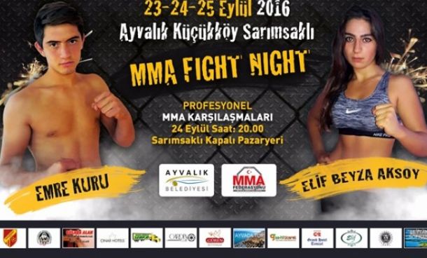 Küçükköy-sarımsaklı, Mma Müsabakalarına Ev Sahipliği Yapacak