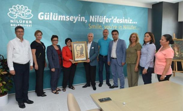 Mersin heyeti Nilüfer’in çalışmalarını yerinde inceledi