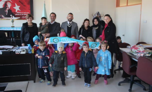 Minik Öğrencilerden BUBYO`ya Ziyaret