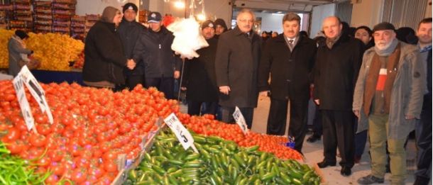 Modern Kapalı Pazar Yeri Hizmete Girdi
