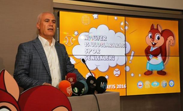 Nilüfer 15. Uluslararası Spor Şenlikleri’ne geri sayım başladı