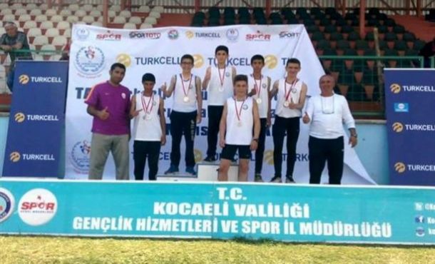 Nilüfer Belediyespor’un küçük atletleri gururlandırdı