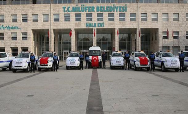 Nilüfer otoparkına araç takviyesi