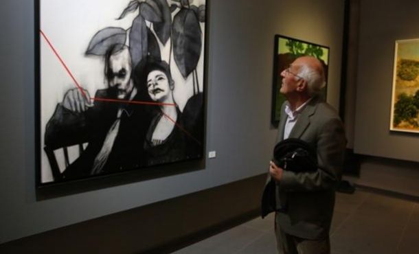 Nilüfer Sanat Çalıştayı’nda üretilen eserler bu sergide