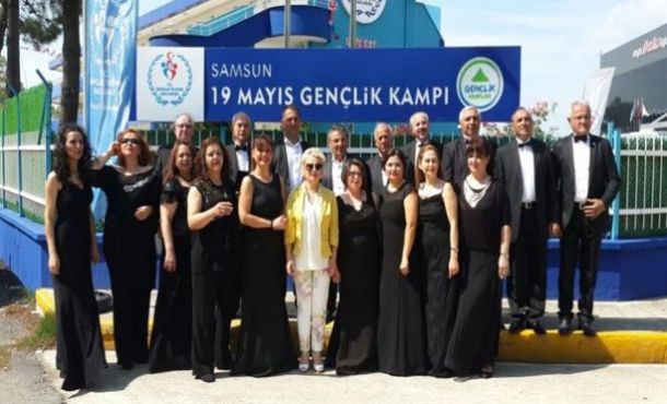 Nilüfer TSM Korosu’ndan Samsun’da müzik ziyafeti