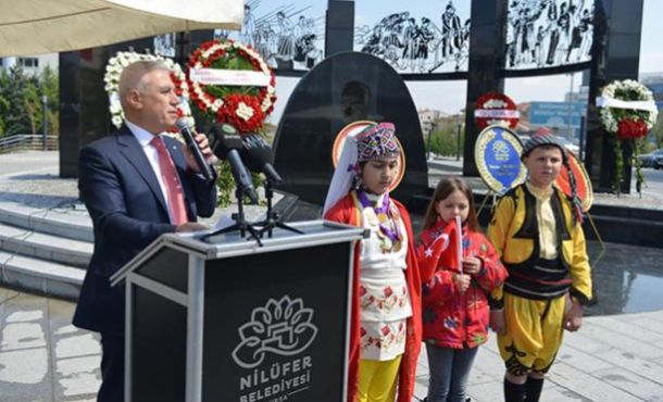 Nilüfer’de 23 Nisan coşkusu
