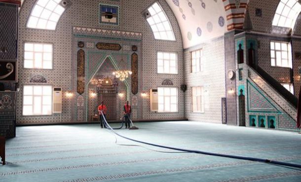 Nilüfer’de ibadethaneler temizleniyor
