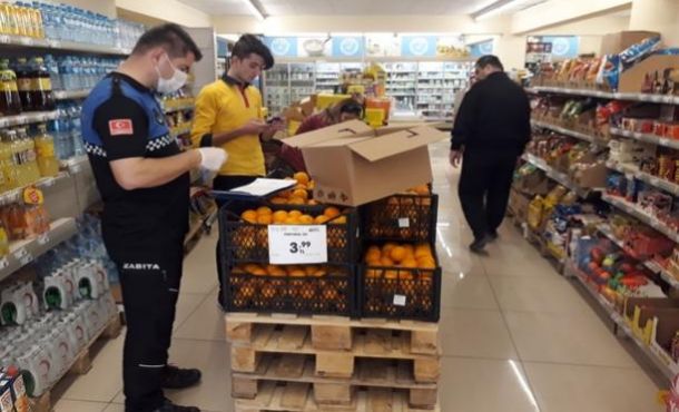 Nilüfer’de market ve pazarlarda sıkı denetim