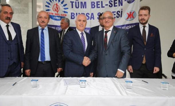 Nilüfer’de toplu sözleşme sevinci