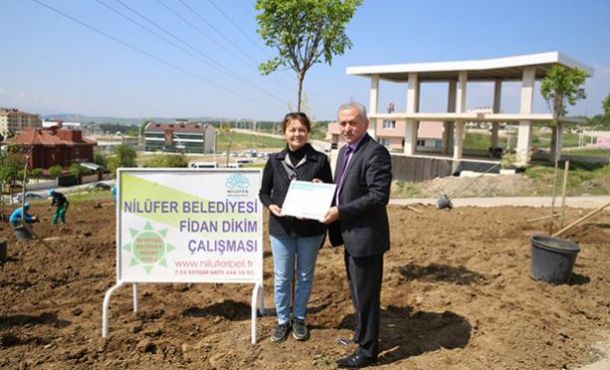 Nilüfer’de yeşil alanlar çoğalıyor