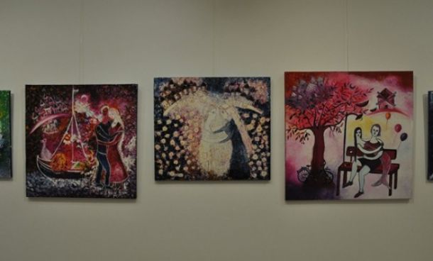 Orhan Peker Sanat Galerisi Halk Eğ.mer. Kursiyerlerini Ağırlıyor